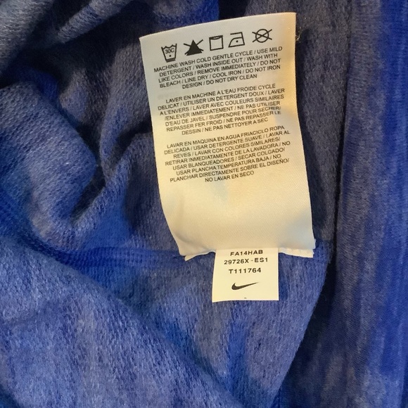 Nike Boise State Lightweight Sweatshirt Blue 2X - Picture 5 of 6